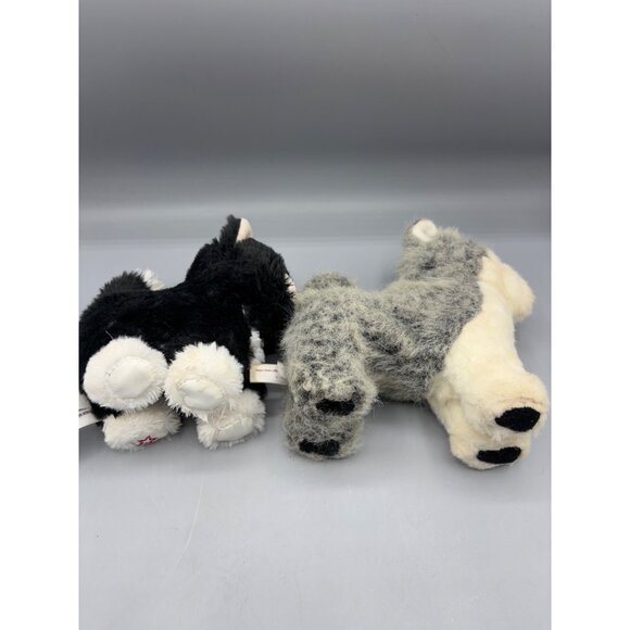 American Girl Plush Pepper Husky Dog & Tuxedo Black Cat Set - Picture 4 of 6
